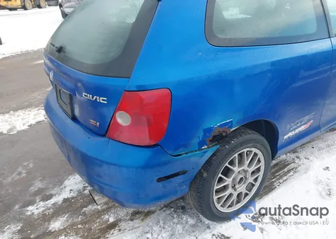 2003 Honda Civic Si from USA, damaged, VIN SHHEP33553U400487